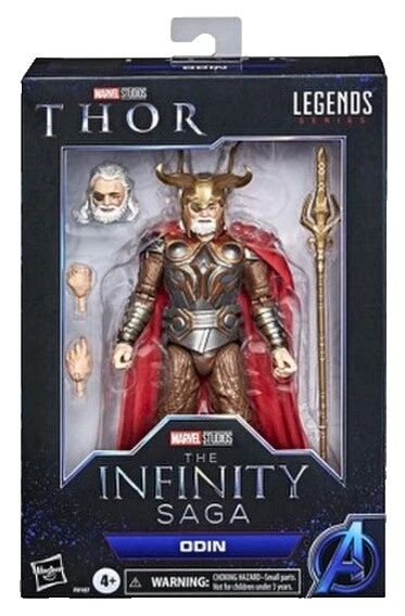 Figuras de acción Marvel Odin y accesorios