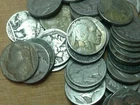 Buffalo nickel 40 coin roll - Culls/below good - date and no-date/restored date