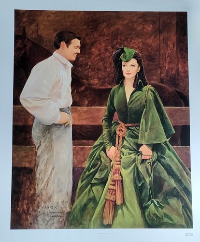 Scarlett In Southern Velvet Green Curtain Dress by Jeffrey Barson - Picture 3 of 3