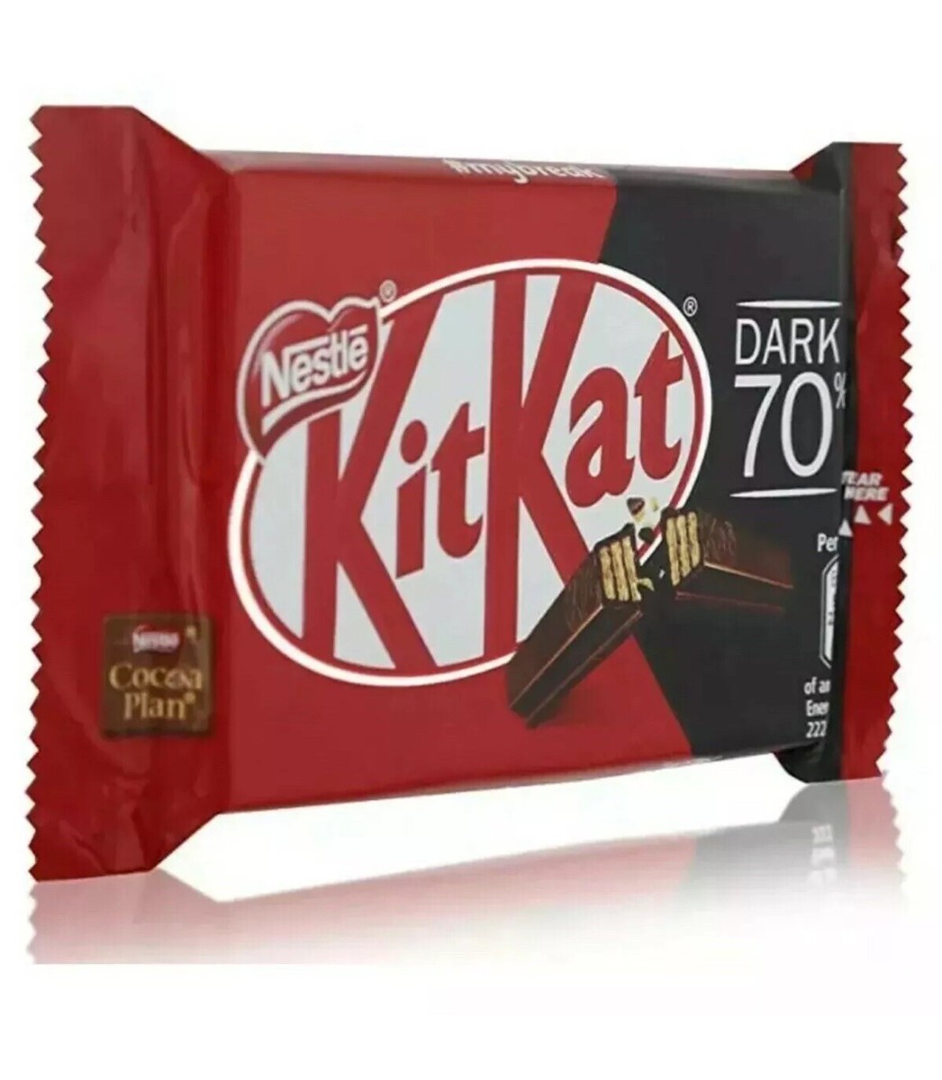Nestle Kitkat Dark Chocolate 4 Fingers STD 12/24 packs Best Offer
