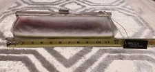 BELLA COLLECTION  Womens Silver Clutch Purse Bag