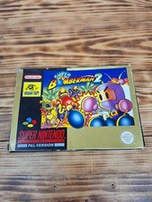 ebay® Auktion 364631696561 | 📦SNES Super Nintendo || 2,1 von 6 || Super Bomberman 2 || OVP - NOE🔥 Thumbnail of ebay® auction 364631696561 | 📦SNES Super Nintendo || 2,1 von 6 || Super Bomberman 2 || OVP - NOE🔥