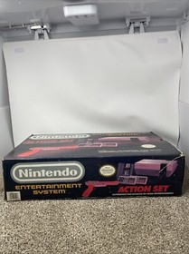 Nintendo Entertainment System Action Set NES Complete CIB Console Tested