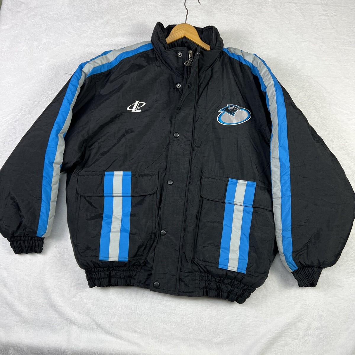Vintage Logo Athletic Pro Line Carolina Panthers Jacket