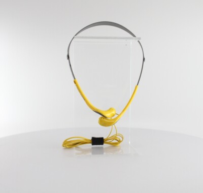 Genuine Sony Sports Vertical In-Ear Headphones - Yellow (MDR-W14
