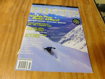Photo Insider Magazine Snowboarding With Eric Berger Jan Feb Mar 1999