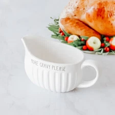 ? "More Gravy Please" Gravy Boat