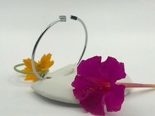 NEW Woman Women Pure Titanium Bracelet Silver Rose Gold Jewelry Rhinestones