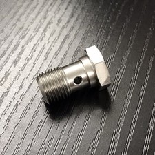 Turbocharger Oil Inlet Feed Banjo Bolt M11 x 1.0mm 1MM Restricted Ball Bearing