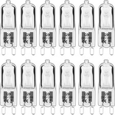 G9 Halogen Bulbs 60W Lamp Light Bulb 230V CE (Pack of 10) UK SUPPLIER