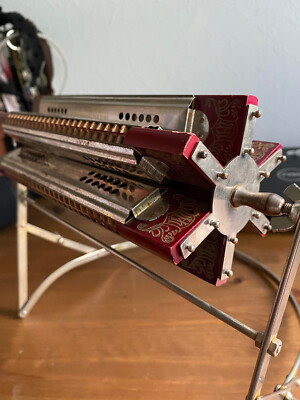 Vintage HoHNER Tremolo SEXTET HARMONICA GERMANY A,B,F,C,G,D (1893