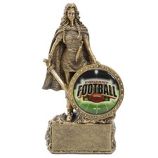 Fantasy Football Female Champion Trophy - Custom Engraved FFL Award
