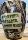 MOSSY OAK CAMOUFLAGE CERAMIC MUG "WHAT HAPPENS AT THE CABIN" (16 oz.) — photo 10