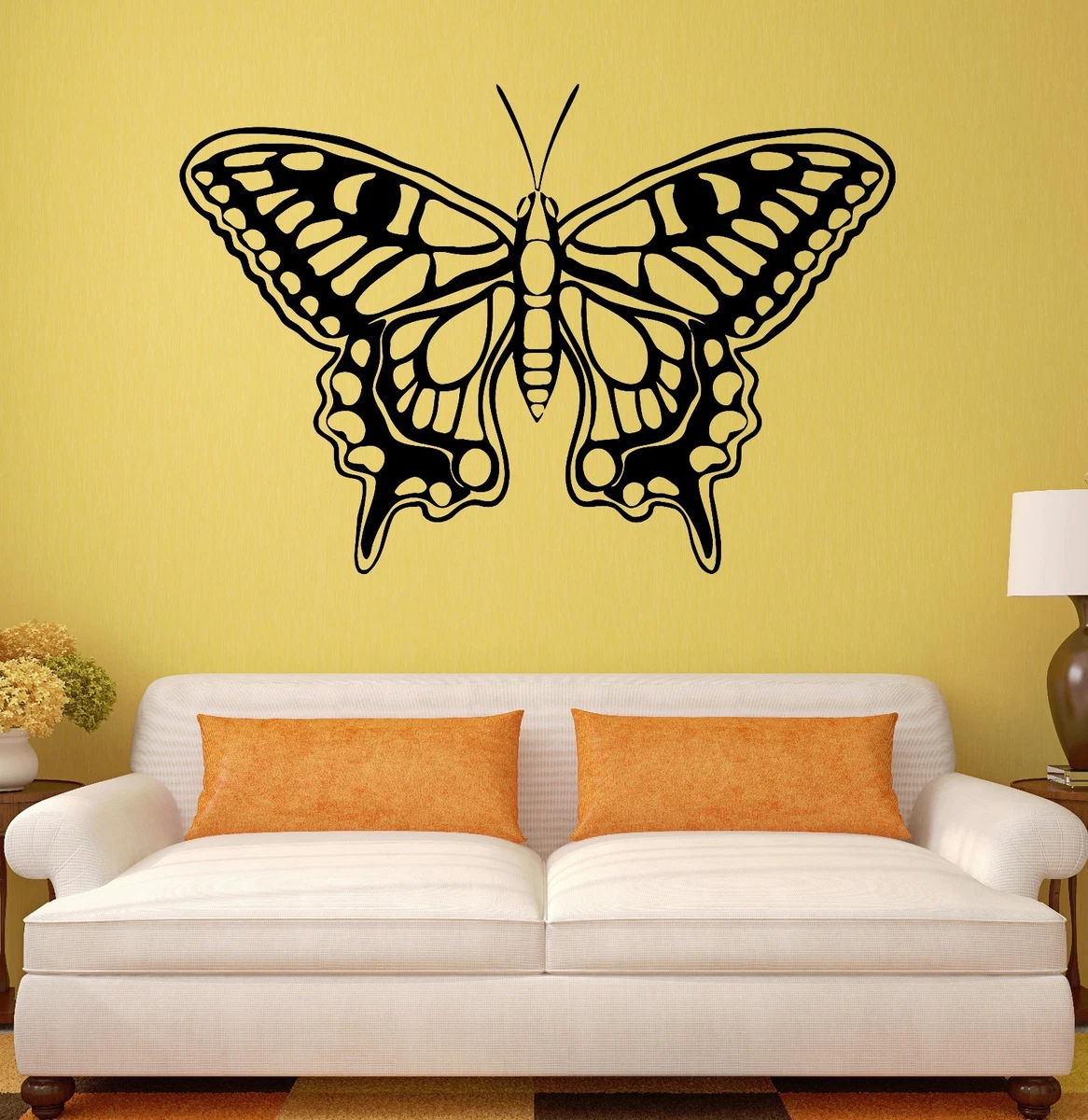 Wall Decal Beautiful Butterfly Cool Room Decor Vinyl Stickers