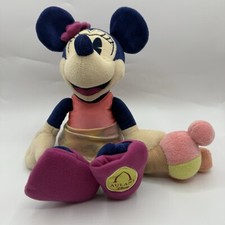 Disney Aulani 12  Minnie Mouse Plush Original Dress Ice Cream Hawaii Aloha