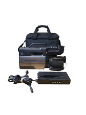 Vintage GE CG-9806 VHS Camcorder W/ Charger  Bag  tested