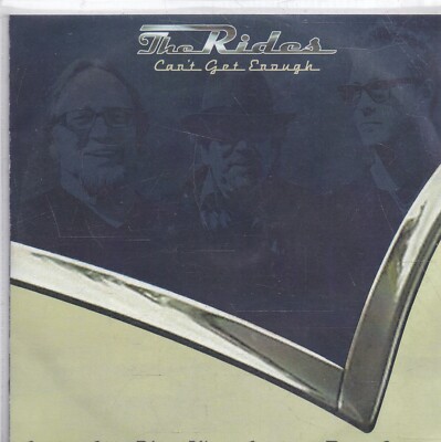 The Rides-Cant Get Enough Promo cd album