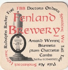 BEER MAT - FENLAND BREWERY - AWARD WINNNG BEERS - (Cat 001) - (1998)