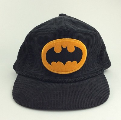 Vintage DC Comics BATMAN HAT Black 