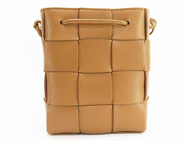 BOTTEGA VENETA Intrecciato Small Cassette Crossbody BucketBag