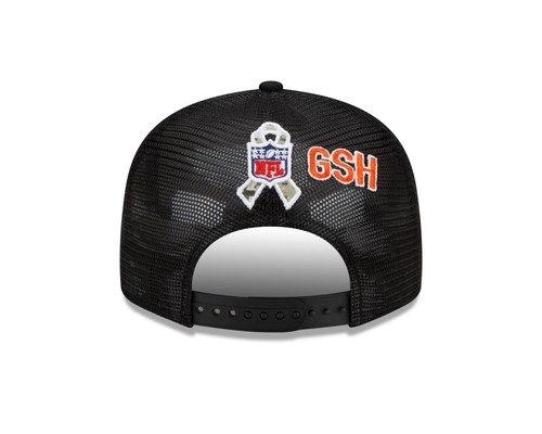 Chicago Bears New Era Salute To Service 9FIFTY Adjustable Hat - Black - Picture 5 of 7
