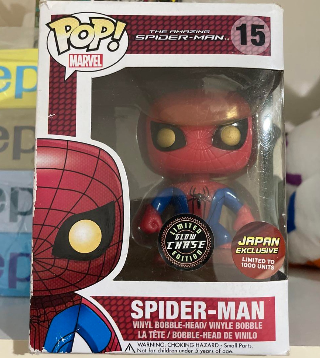 Funko Pop Marvel The Amazing Spider Man 15 Japan Exclusive Funko Pop Marvel The Amazing Spider Man 15 Japan Exclusive