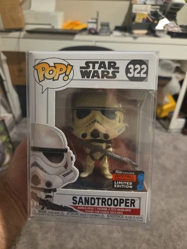 Funko Pop! - Star Wars - SANDTROOPER #322 - 2019 Fall Convention Exclusive MINT