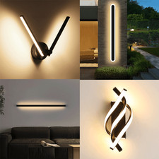 Outdoor Up Down LED Wall Light Outside Security Porch Front Door Garden Lamp UK