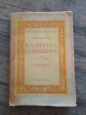 Dante Alighieri La Divina Commedia. Paradiso a cura di Steiner _Paravia_