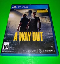 A Way Out PS4 PlayStation 4 Complete With Case And Insert