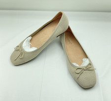 Vionic Klara Knit Women's Casual Gold Knit Ballet Flat Size 10 NEW