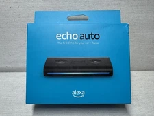 Amazon Echo Auto Smart Assistant Hands Free Speaker with Alexa Black