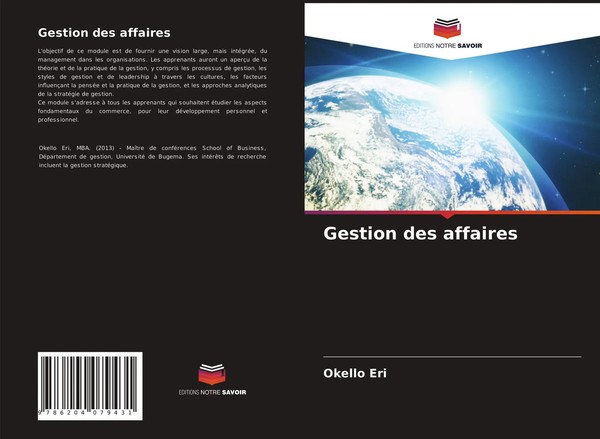 Okello Eri | Gestion Des Affaires | Taschenbuch | FranzöSisch (2021)-image