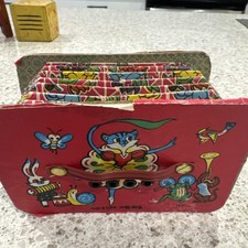 Vintage Toy Paper ACCORDION Squeeze Box Nois...