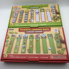Set Of 2 Lakeshore Learning Magnetic Learning Rods Sequencing  Sorting/Missing 