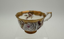 Vintage Royal Albert Gold Crest Series White Rose Tea Cup, Excellent Condition
