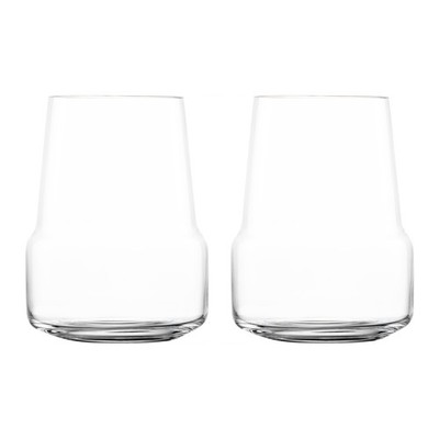 ZWIESEL GLAS Serie LEVEL Rotweinbecher Rotweinglas Tumbler 2 Stück Inhalt 550 ml
