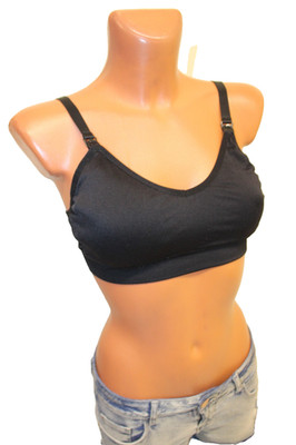 H&M Still BH M 75A B 75 A Jersey schwarz Unterwäsche Träger Damen Stillmode