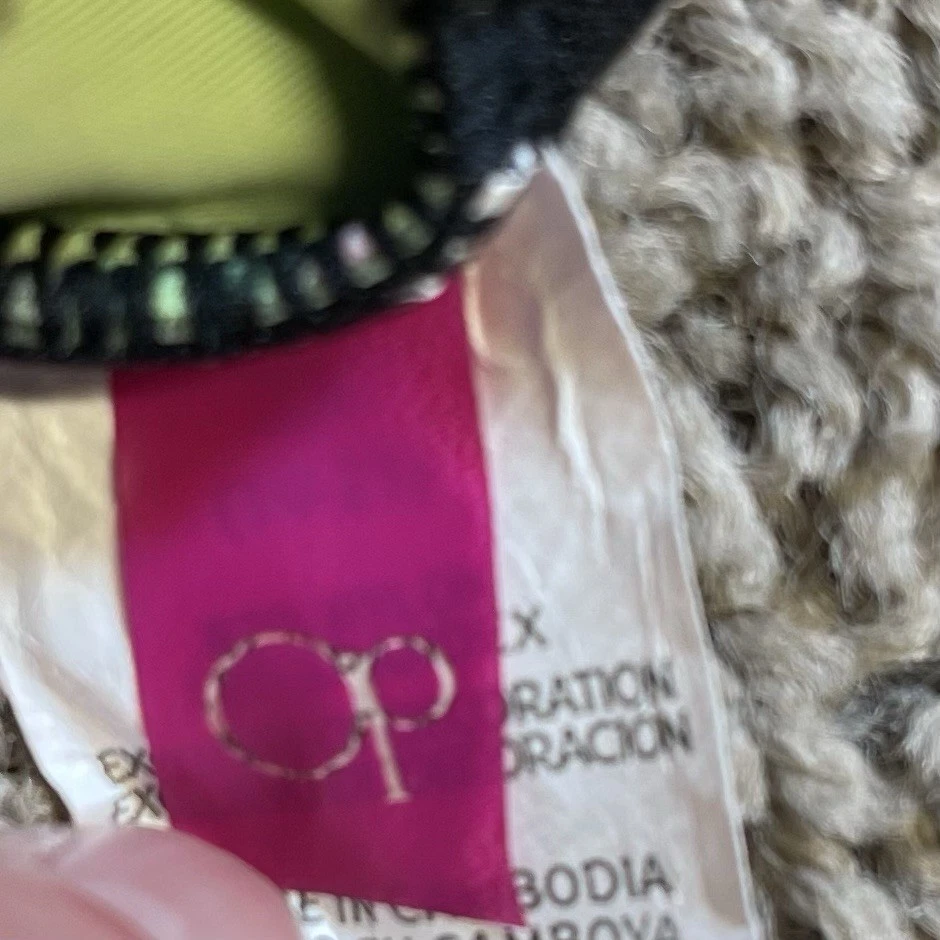 Ocean Pacific Tankini Camuflaje 2X Traje de Baño Top Bikini Playa Rosa Traje de Baño Foto 4 de 4