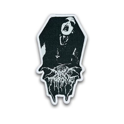 DARKTHRONE - transilvanian hunger white border PATCH
