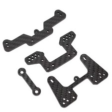1/10 RC Carbon Fiber Front and Rear Shock Tower Set for Kyosho Optima Mid RC