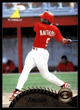Eric Anthony 1995 Pinnacle #306 Reds MLB READ FREE SHIPPING AutographDen