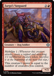 Zurgo's Vanguard 133/485 Tarkir: Dragonstorm Uncommon MTG