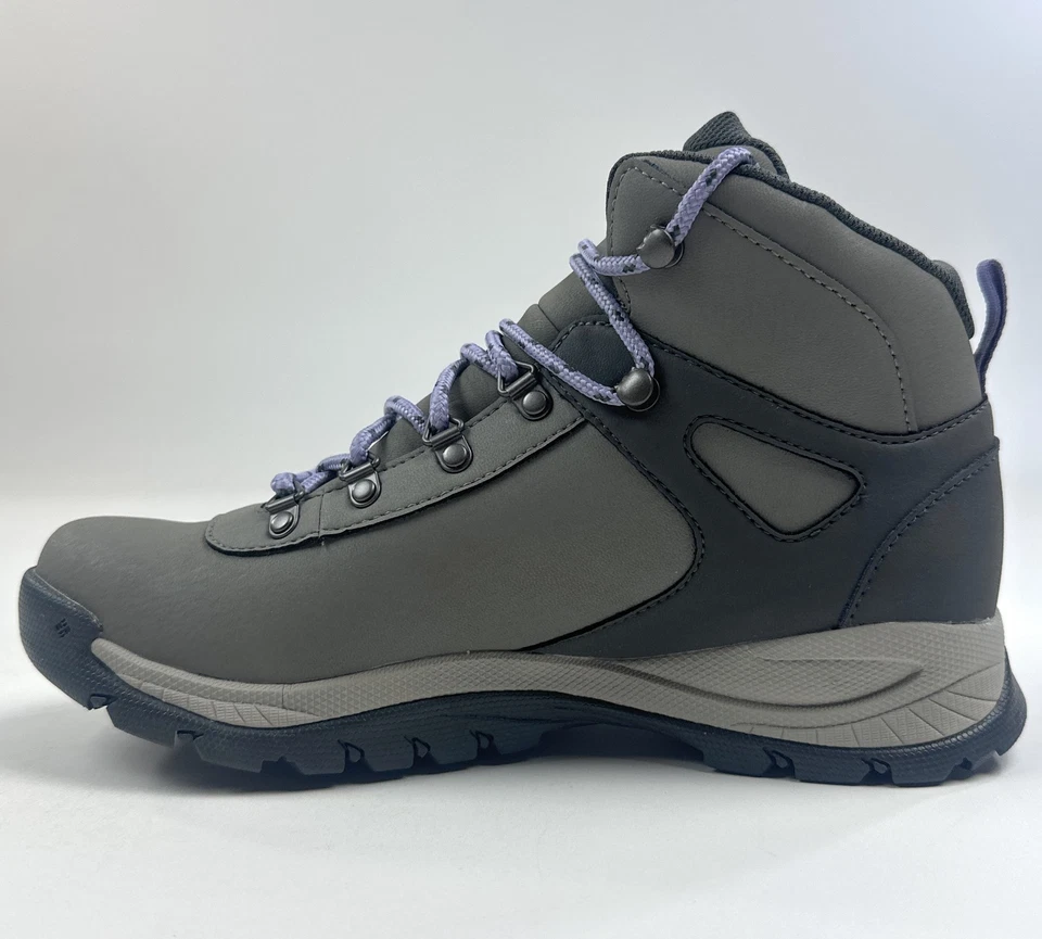 Женские туристические кожаные водонепроницаемые ботинки Columbia Yoncalla серые ширина 10 YL1090-008 - Изображение 3 из 4