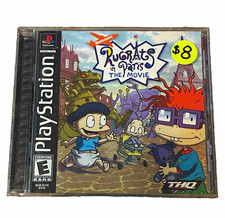THQ Rugrats in Paris: The Movie PS1 2000 Action-Adventure E NTSC-U/C Manual