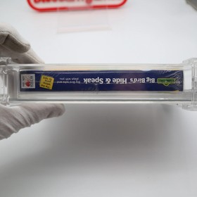 NES Nintendo SESAME STREET: BIG BIRD'S HIDE & SPEAK - WATA GRADED 9.2 A Sealed!