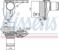 Nissens ÖLküHler, MotoröL 91329 FüR Ford