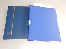 (8580) GB STAMP COLLECTION M & U IN 2 ALBUMS