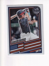 2026 Panini USA BASEBALL STARS & STRIPES PRIZM CARTER SHOUSE (#1)