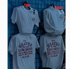 Zach Bryan With Heaven On Tour Charlotte, NC Apr 18, 2026T-Shirt or Hoodie